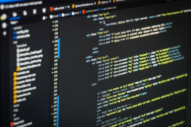 Html ve Css kod geliştirme ekran görüntüsü.