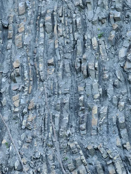 Kayaların oluşumundan gelen taş dokusu.