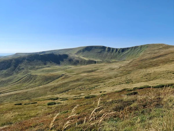 Dağlardaki güzel yaz manzarası 