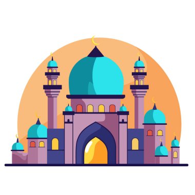 Büyük cami Müslüman mimarisi.