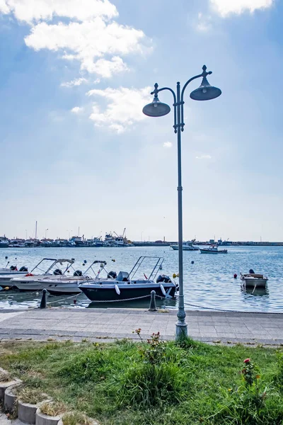 Silivri Istanbul Turkiet September 2020 Silivri Gamla Selymbrien Stad Och — Stockfoto