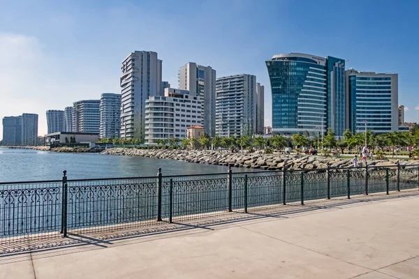 Atakoy Istanbul Turkey August 2020 Cityscape Modern Buildings Hotels Views — Stock Photo, Image