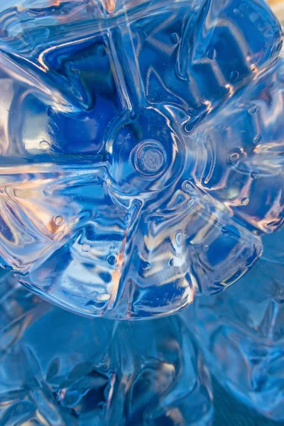 Sluit Plastic Waterflessen — Stockfoto