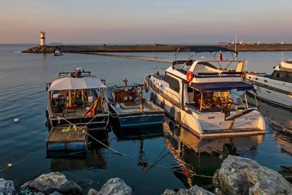 Kumkapi Istanbul Kalkon Augusti 2020 Landskap Och Kustlandskap Från Kumkapi — Stockfoto