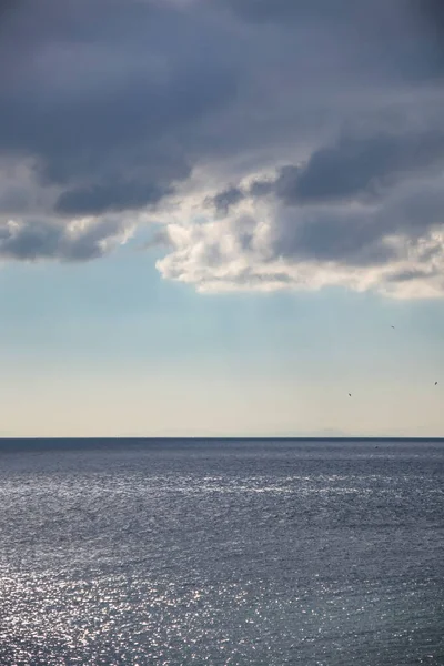 Вид Море Морський Зимовий Сезон — стокове фото