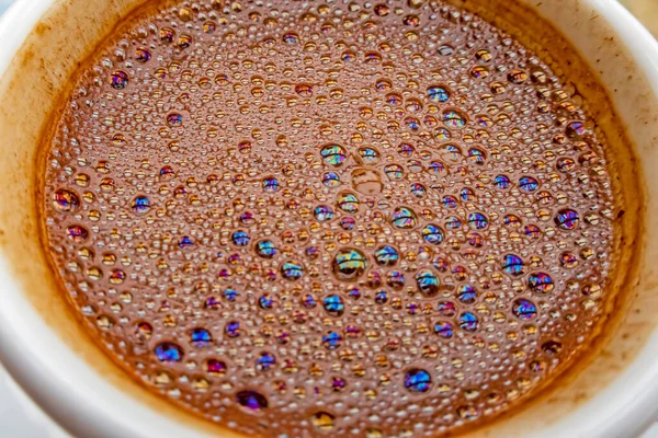 Cerca Listo Para Beber Una Taza Café — Foto de Stock