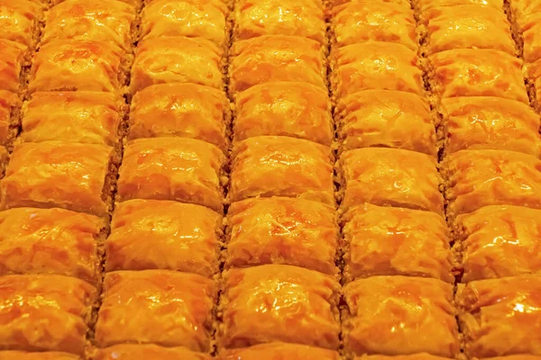 Chiudere Tradizionale Turco Dessert Baklava — Foto Stock