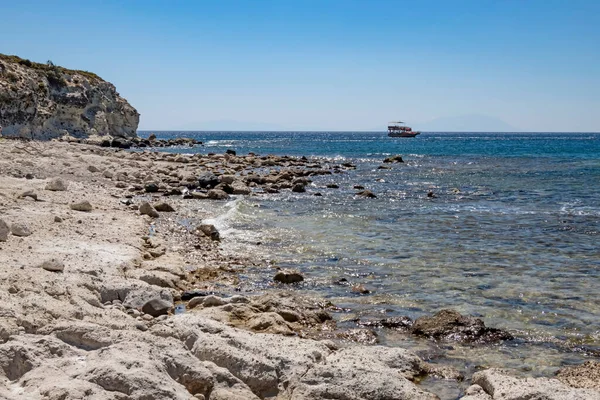 Alacati Cesme Izmir Kalkon Augusti 2020 View Från Egeiska Havet — Stockfoto