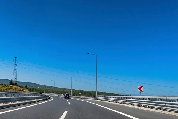 Istanbul Krůtí Srpen 2020 Istanbul Městská Meziměstská Silniční Síť Motorových — Stock fotografie