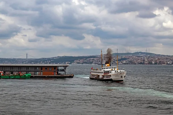 Istanbul Turecko Září 2020 Cityscape Turistické Město Pohled Historického Poloostrova — Stock fotografie