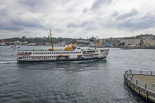 Istanbul Turkey Sseptember 2020 Cityscape Touristic City View Historical Peninsula — стоковое фото