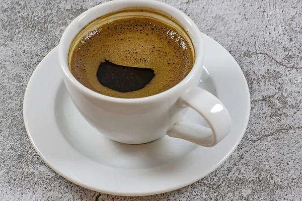 Klaar Turkse Koffie Drinken Koffiekop — Stockfoto