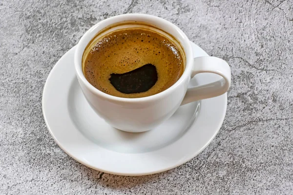 Pronto Bere Caffè Turco Nella Tazza Caffè — Foto Stock