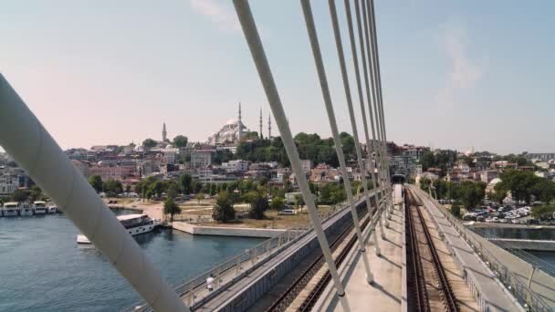 Istanbul Τουρκία Αυγούστου 2020 Istanbul Πόλη Των Ονείρων Μεταξύ Της — Αρχείο Βίντεο