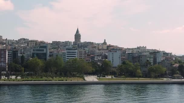 Istanbul Τουρκία Αυγούστου 2020 Istanbul Πόλη Των Ονείρων Μεταξύ Της — Αρχείο Βίντεο