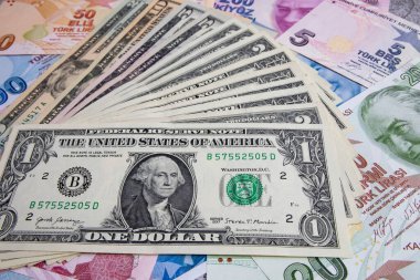 ABD doları ve Türk lira banknotlarını kapatıyoruz.