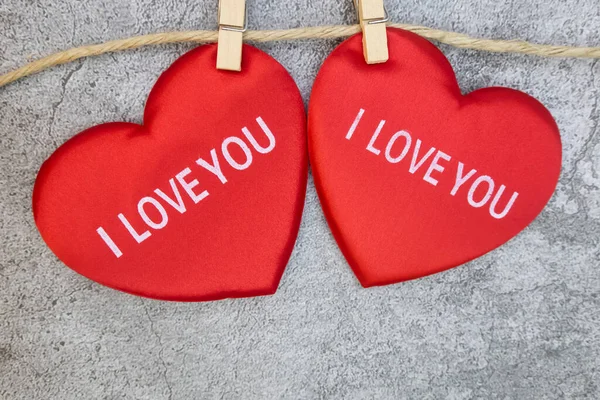 Palavras Amor Para Celebrações Especiais Dia Dos Namorados — Fotografia de Stock