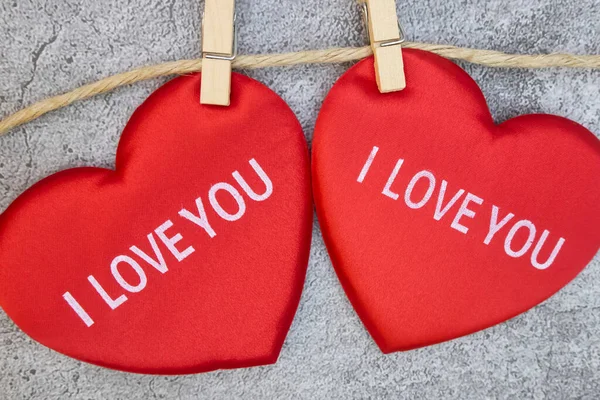 Palavras Amor Para Celebrações Especiais Dia Dos Namorados — Fotografia de Stock