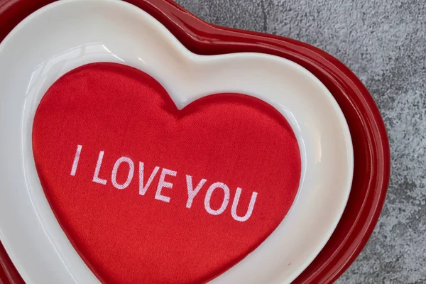 Słowa Miłości Specjalne Uroczystości Walentynki — Zdjęcie stockowe