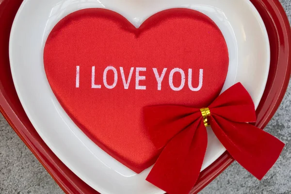 Слова Любові Особливих Урочистостей Дня Валентинки — стокове фото