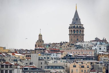 İstanbul, 18 Şubat 2021, İstanbul, Avrupa ile Asya kıtası arasındaki rüya şehir. Tarihi ve doğal güzellikleriyle eski kentten ve İstanbul 'dan gelen turistik manzaralar.