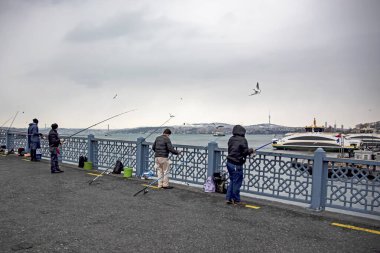 İstanbul, 18 Şubat 2021, İstanbul, Avrupa ile Asya kıtası arasındaki rüya şehir. Tarihi ve doğal güzellikleriyle eski kentten ve İstanbul 'dan gelen turistik manzaralar.