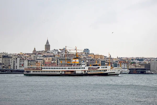 Κωνσταντινούπολη Τουρκία Φεβρουάριος 2021 Κωνσταντινούπολη Είναι Ονειρική Πόλη Μεταξύ Της — Φωτογραφία Αρχείου