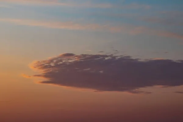 Alba Nel Cielo Nuvole Mattino — Foto Stock