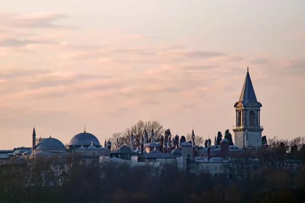 Istanbul Türkei April 2021 Topkapi Palast Das Historische Und Touristische — Stockfoto