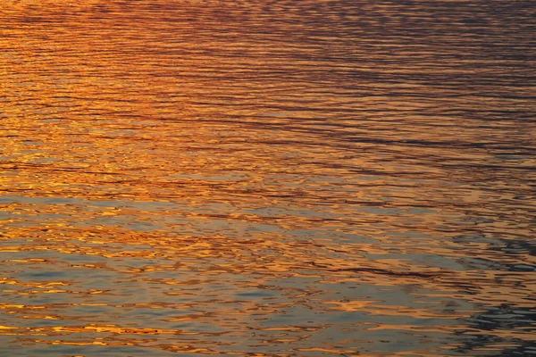 Reflexion Wasser Sonnenaufgänge Und Sonnenlichter Meer — Stockfoto