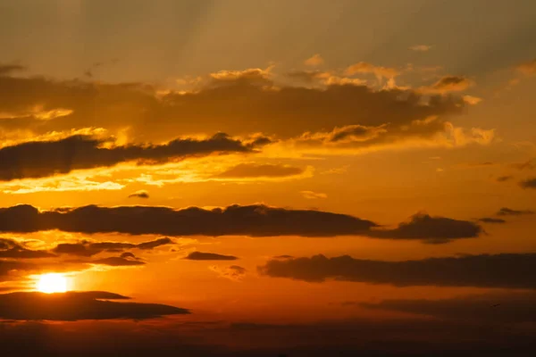 Рассвет Небе Облака Утреннее Время — стоковое фото