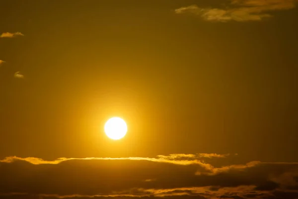 Zonsopgang Lucht Bewolking Ochtend Tijd — Stockfoto