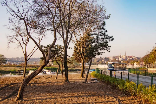 Eyup Sultan Istanbul Turkey April 2021 Θέα Της Πόλης Από — Φωτογραφία Αρχείου