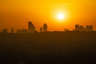 Pierre Loti Tepesi, İstanbul, Türkiye-Nisan 28,2021 Pierre Loti Tepesi manzarası sabahın erken saatlerinde, tarihi ve doğal güzellikleriyle. 