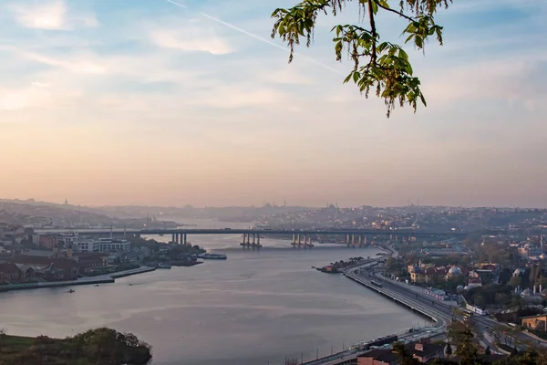 Pierre Loti Hill Istanbul Turkey April 2021 Istanbul Blick Vom — Stockfoto