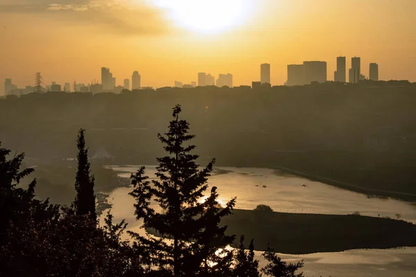 Pierre Loti Hill Istanbul Turkey April 2021 Istanbul Blick Vom — Stockfoto