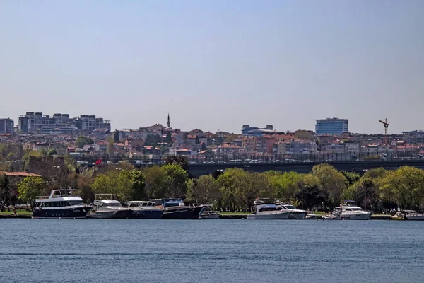 Halic Istanbul Turkey April 2021 Město Snů Mezi Evropou Asijskými — Stock fotografie