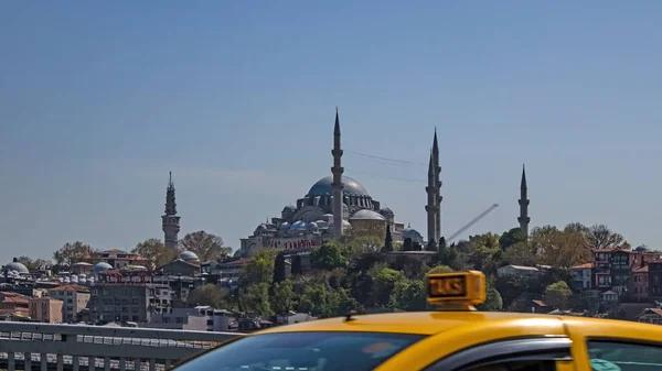 Istanbul Turkey April 2021 Мечтательный Город Между Европой Азиатскими Континентами — стоковое фото