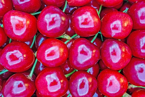 Fertig Kirschen Einer Schachtel Essen — Stockfoto