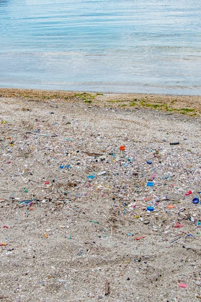 Umweltverschmutzung Meer Und Der Natur — Stockfoto