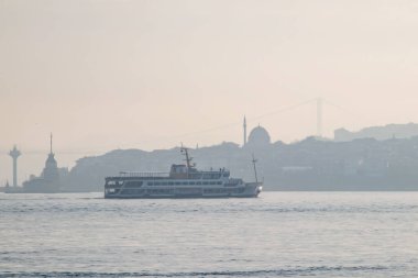 İstanbul, Türkiye-Haziran 4. 2021. İstanbul, Avrupa ve Asya kıtaları arasındaki rüya şehir, tarihi, modern ve doğal güzellikleriyle