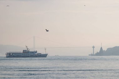 İstanbul, Türkiye-Haziran 4. 2021. İstanbul, Avrupa ve Asya kıtaları arasındaki rüya şehir, tarihi, modern ve doğal güzellikleriyle