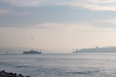 İstanbul, Türkiye-Haziran 4. 2021. İstanbul, Avrupa ve Asya kıtaları arasındaki rüya şehir, tarihi, modern ve doğal güzellikleriyle