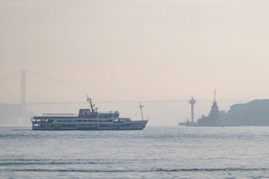 İstanbul, Türkiye-Haziran 4. 2021. İstanbul, Avrupa ve Asya kıtaları arasındaki rüya şehir, tarihi, modern ve doğal güzellikleriyle