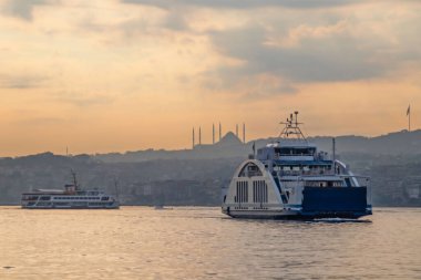 İstanbul, Türkiye-Haziran 7.2021.İstanbul, Avrupa ve Asya kıtaları arasındaki rüya şehir, tarihi, modern ve doğal güzellikleriyle