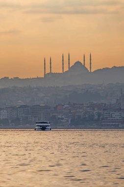 İstanbul, Türkiye-Haziran 7.2021.İstanbul, Avrupa ve Asya kıtaları arasındaki rüya şehir, tarihi, modern ve doğal güzellikleriyle