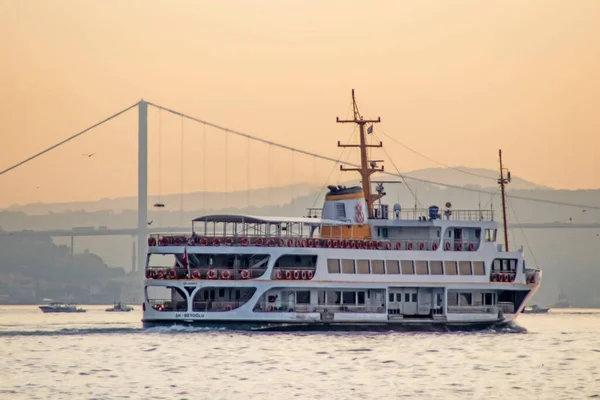 Istanbul Turkey June 2021 Istanbul Dream City Continents Europe Asia — Stockfoto