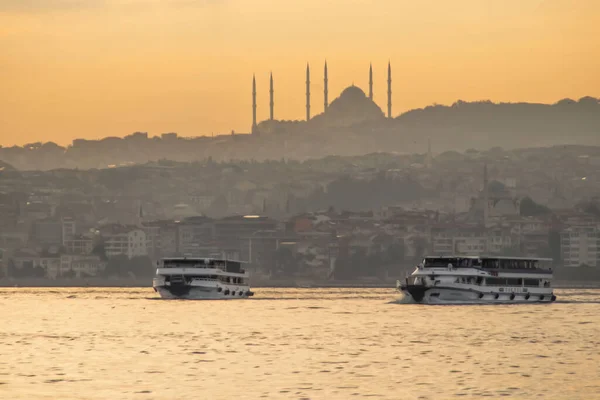 Istanbul Turkey June 2021 Istanbul Dream City Continents Europe Asia — Stock fotografie