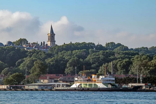 Istanbul Turkey June 2021 Istanbul Dream City Continents Europe Asia — Stock Photo, Image