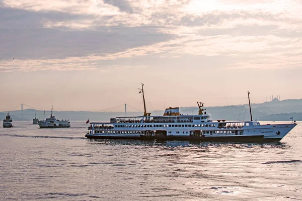 Istanbul Törökország Június 2021 Isztambul Európa Ázsia Kontinensei Közötti Álomváros — Stock Fotó